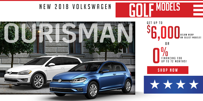 New 2018 Volkswagen Golf Models