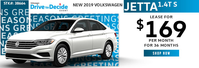 New 2019 Volkswagen Jetta 1.4T S