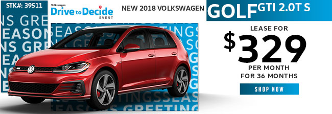 New 2018 Volkswagen Golf GTI 2.0T S