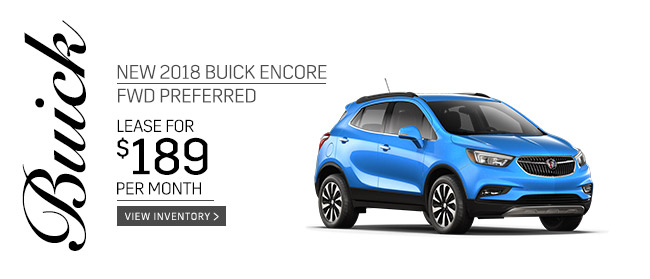 NEW 2018 Buick Encore FWD Preferred