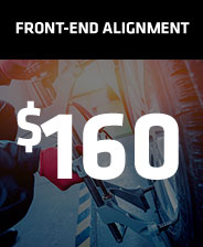  $160 Front-End Alignment