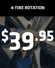 $39.95 4-Tire Rotation
