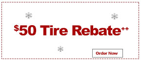 $50 Tire Rebate++