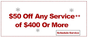 $50 Off Any Service++ of $400 Or More