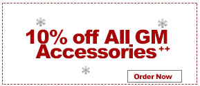 10% off All GM Accessories++