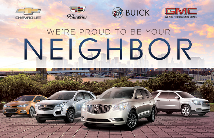 We're Proud To Be Your Neighbor!