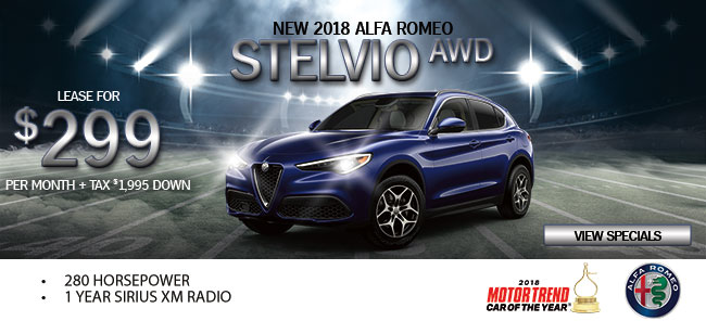 New 2018 Alfa Romeo Stelvio AWD
