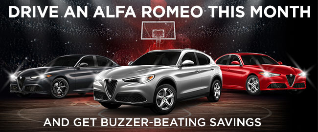 Drive An Alfa Romeo This Month