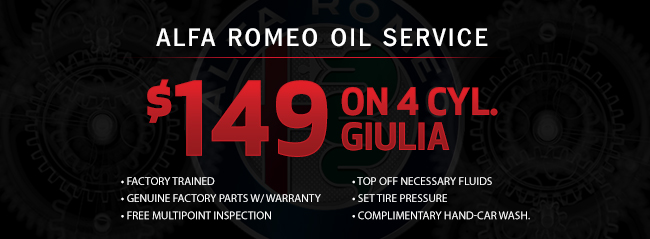 Alfa Romeo Oil Service