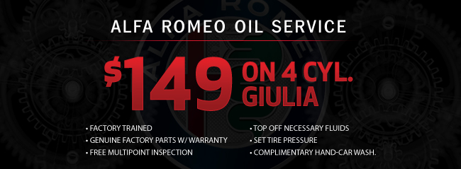 Alfa Romeo Oil Service