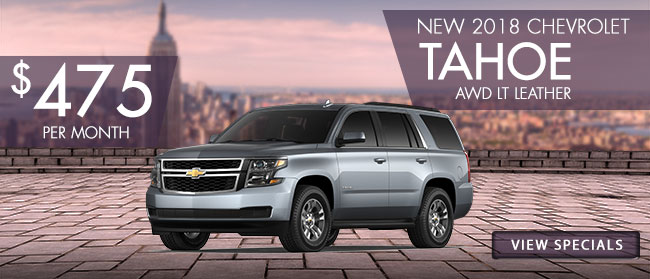 NEW 2018 Chevrolet Tahoe AWD LT Leather