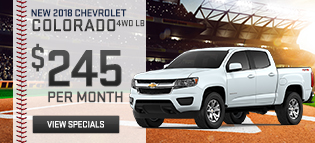 NEW 2018 Chevrolet Colorado 4WD LB