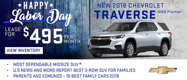 NEW 2018 Chevrolet Traverse