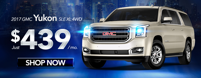 2017 GMC Yukon SLE XL 4WD
Just $439 per month
