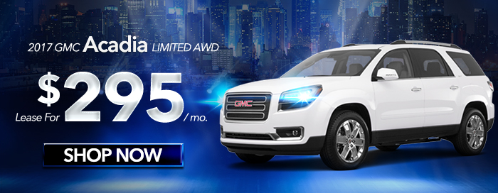 2017 GMC Acadia Limited AWD 
Lease for $295 per month