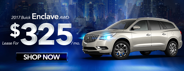 2017 Buick Enclave AWD
Lease for $325 per month