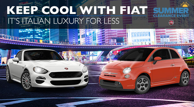Keep Cool With Fiat