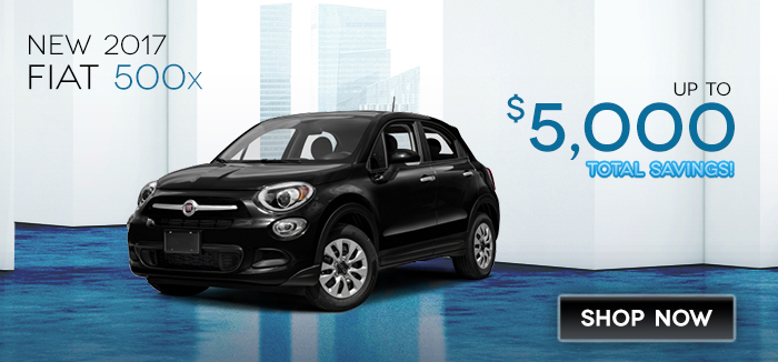 Purchase your 2017 FIAT 500X