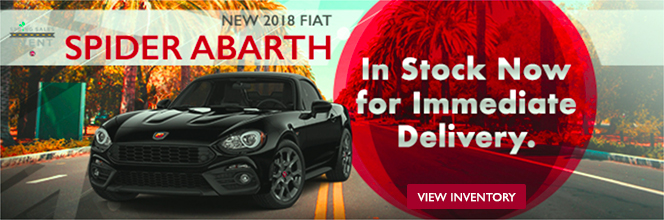 New 2018 Fiat Spyder Abarth
