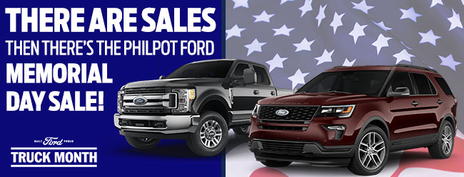 There Are Sales Then There’s The Philpot Ford Memorial Day Sale!