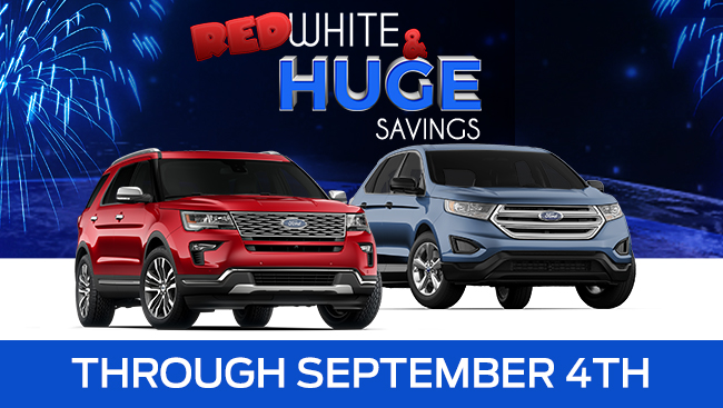  Red, White and HUGE Savings…