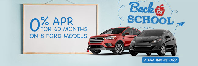 0% for 60 Months On 8 Ford Models