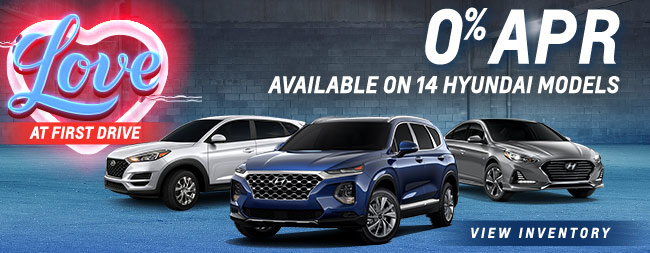 0% APR Available on 14 Hyundai Models