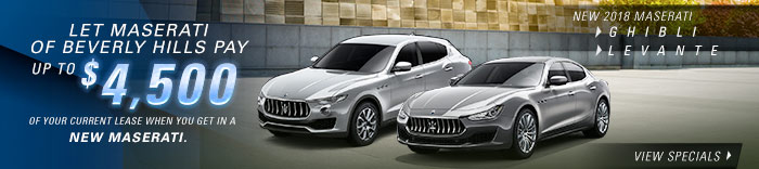 Let Maserati of Beverly Hills Pay Up To $4,500