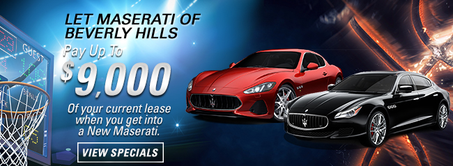 Let Maserati of Beverly Hills Pay Up to $9,000