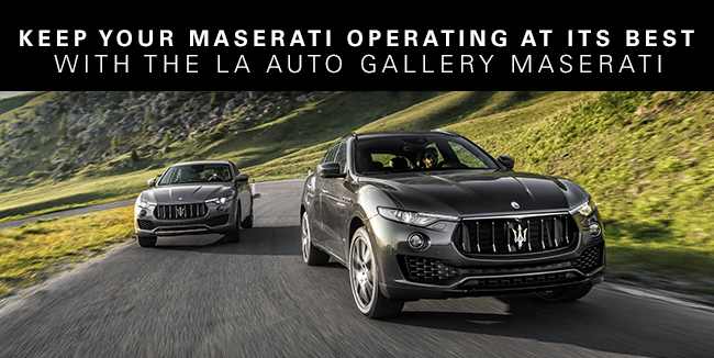 Keep Your Maserati Operating At Its Best