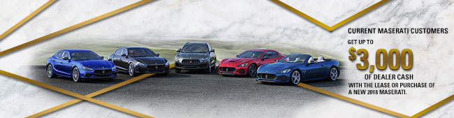 Current Maserati Customers