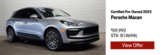 Certified Pre-Owned Porsche 