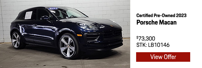 Certified Pre-Owned Porsche