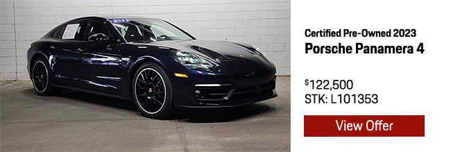 Certified Pre-Owned Porsche