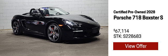 Certified Pre-Owned Porsche