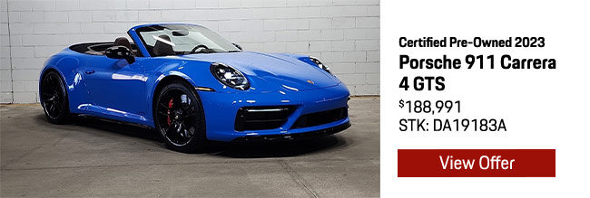 Certified Pre-Owned Porsche