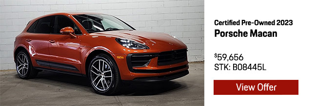 Certified Pre-Owned 2023 Porsche Macan 