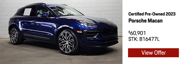 Certified Pre-Owned 2023 Porsche