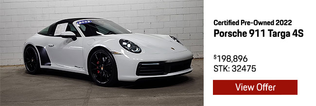 Certified Pre-Owned Porsche