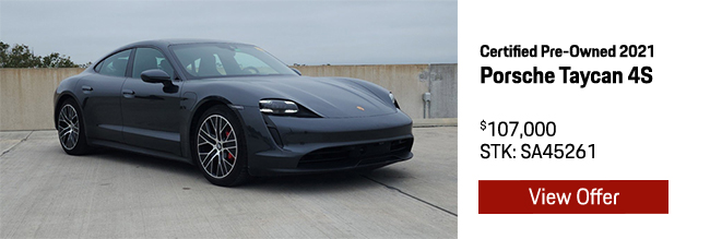 Certified Pre-Owned 2021 Porsche Taycan