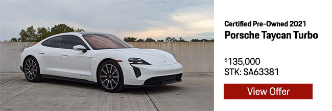 Certified Pre-Owned 2021 Porsche Taycan Turbo