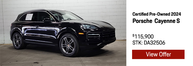 Certified Pre-Owned 2024 Porsche Cayenne S