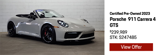 Certified Pre-Owned 2023 Porsche 911 Carrera 4 GTS