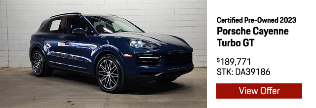 Certified Pre-Owned 2023 Porsche Cayenne Turbo GT