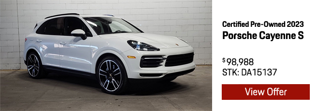 Certified Pre-Owned 2023 Porsche Cayenne S