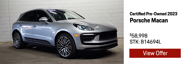 Certified Pre-Owned 2023 Porsche Macan