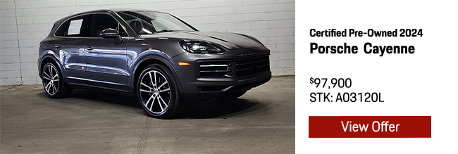 Certified Pre-Owned 2024 Porsche Cayenne