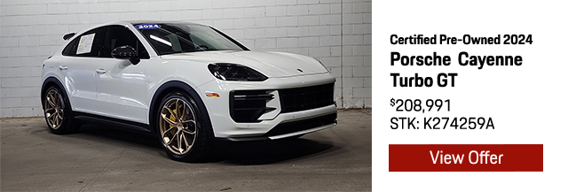 Certified Pre-Owned 2024 Porsche Cayenne Turbo GT