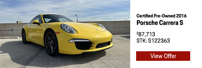  Certified Pre-Owned 2017 Porsche 911 4S