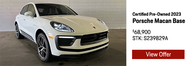 Certified Pre-Owned 2023 Porsche Macan Base